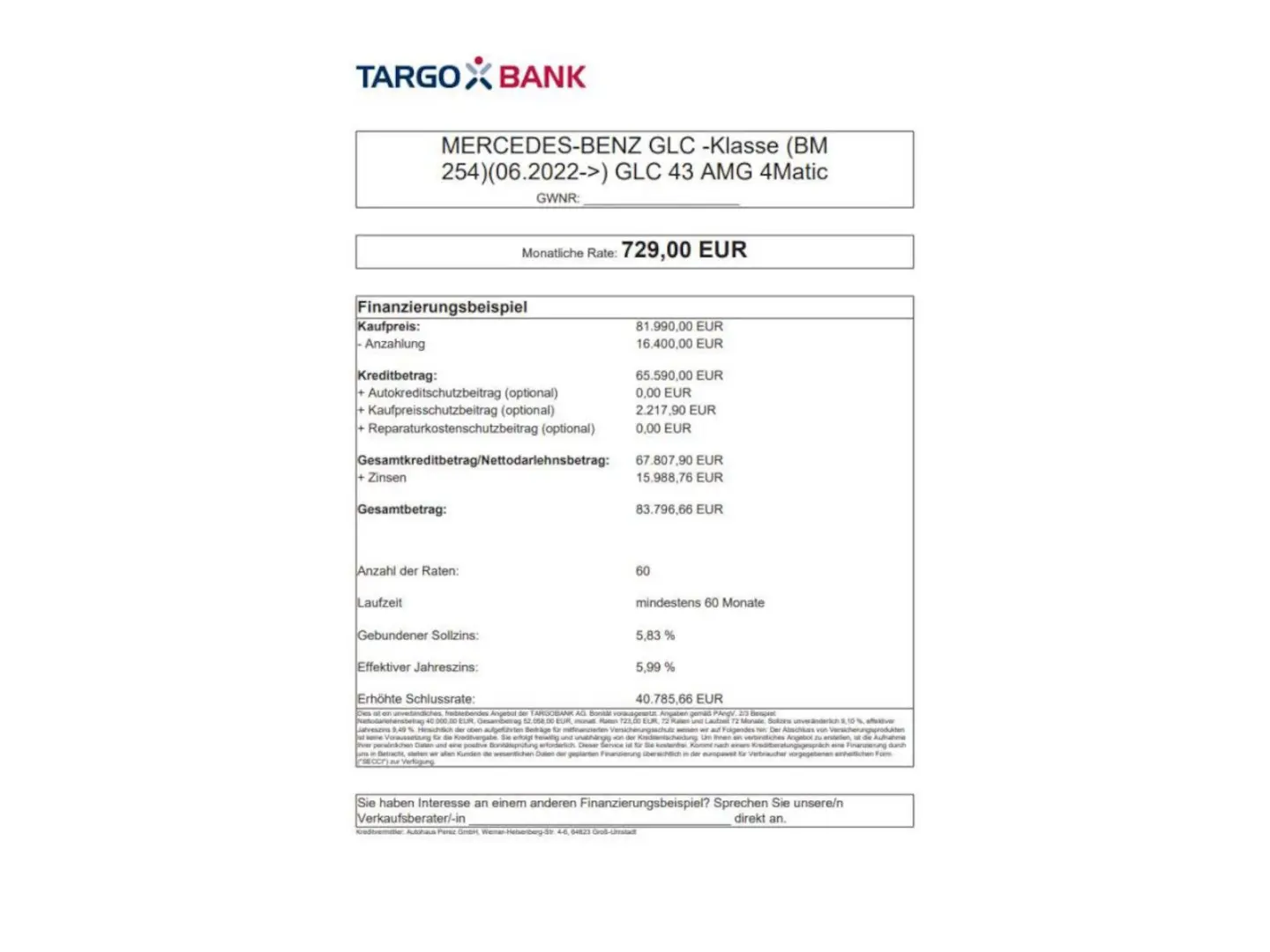 GLC 43 AMG 4M Premium Plus PERF. SITZE-AHK-360°