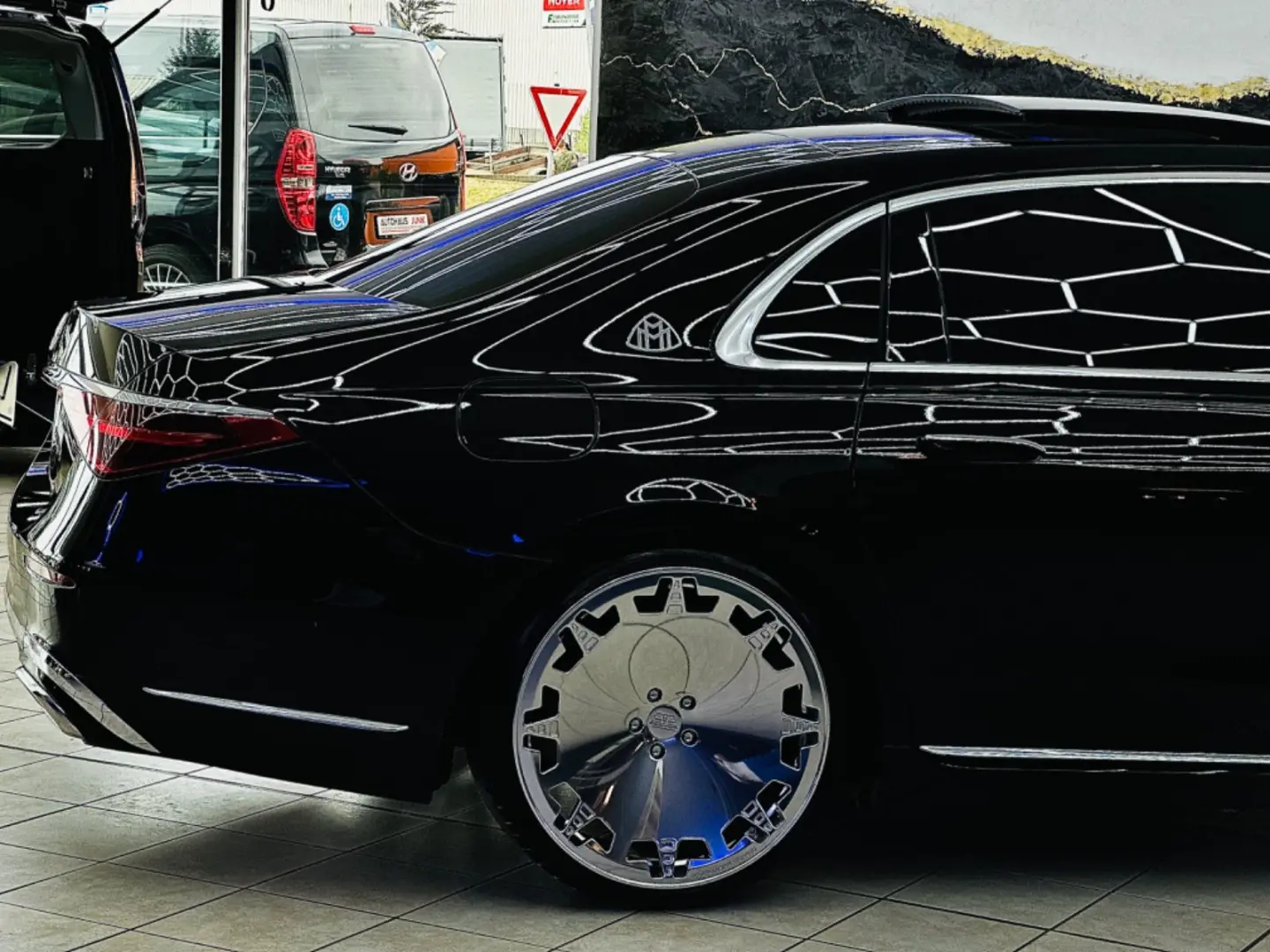 S 580 Maybach Lang-22-Zoll-Voll-1.Hand