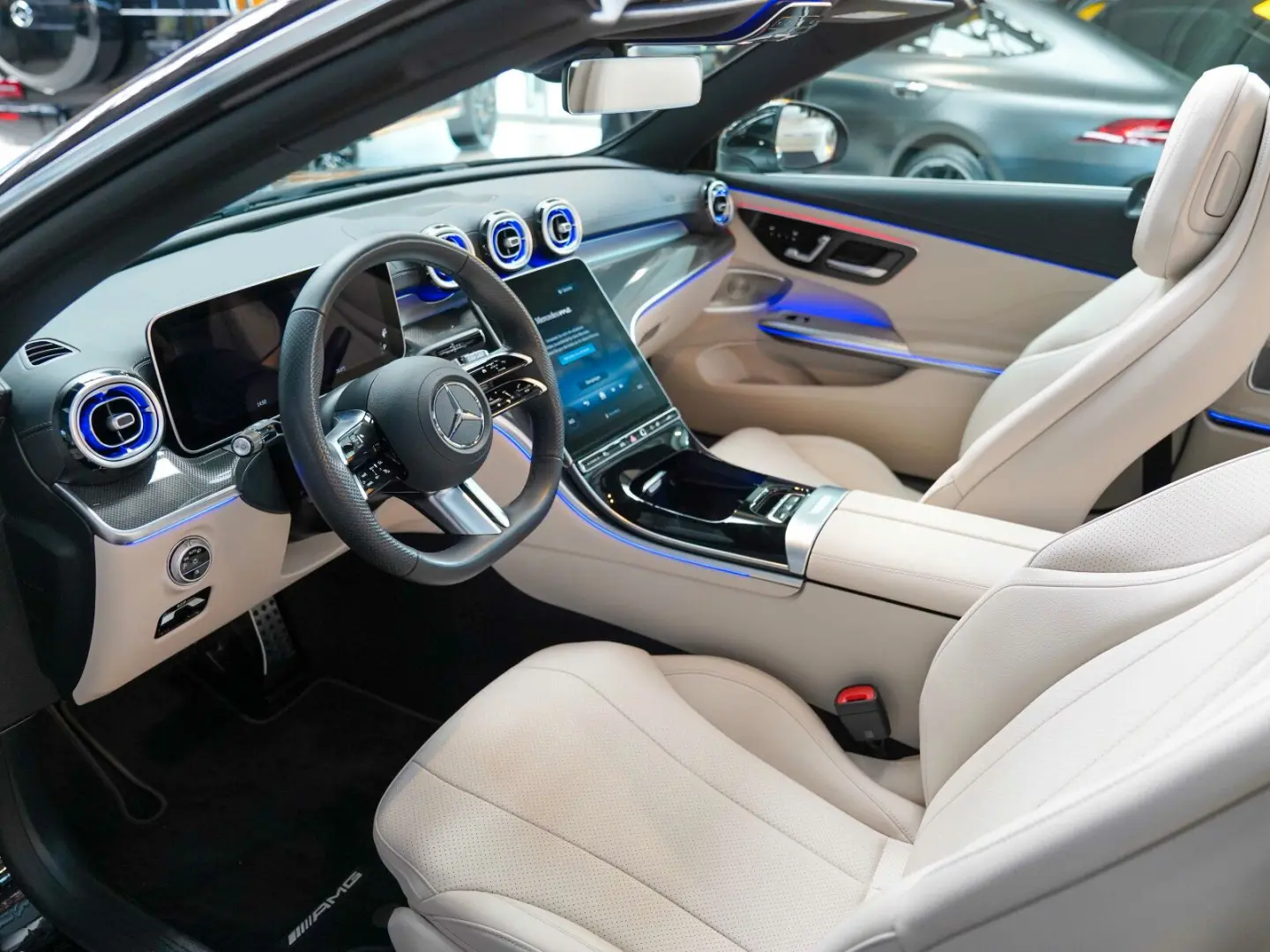 CLE 220 d Cabrio AMG Line macchiato Vielspeiche
