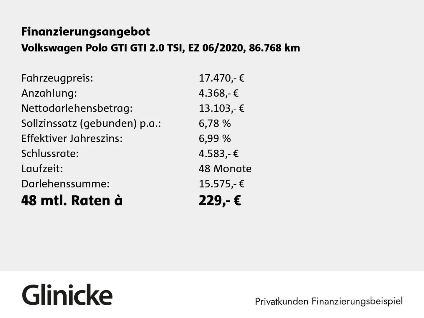 Polo GTI 2.0 TSI DSG, SHZ, LED