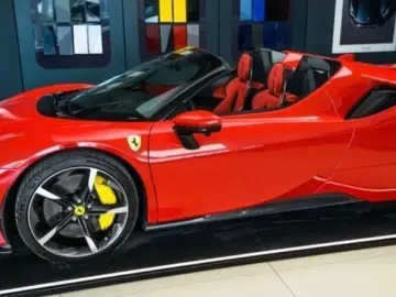 SF90 SPIDER CARBON INT&EXT RED INT JBL FULLOPT!