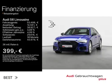 S6 Limousine Matrix B&O Optik schwarz plus Leder
