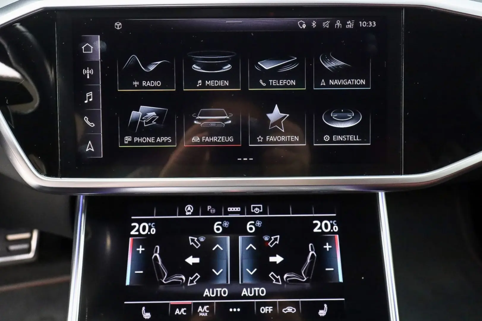 S6 Limousine Matrix*B&O*Optik schwarz plus*Leder
