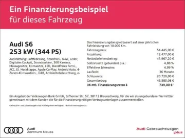 S6 Limousine TDI 253(344) kW(PS) tiptronic