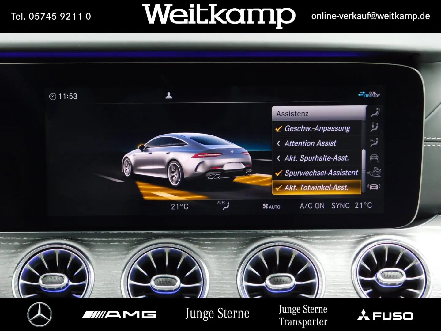 AMG GT 63 S 4MATIC+ Aero-P.+Pano+HeadUp+Massage+