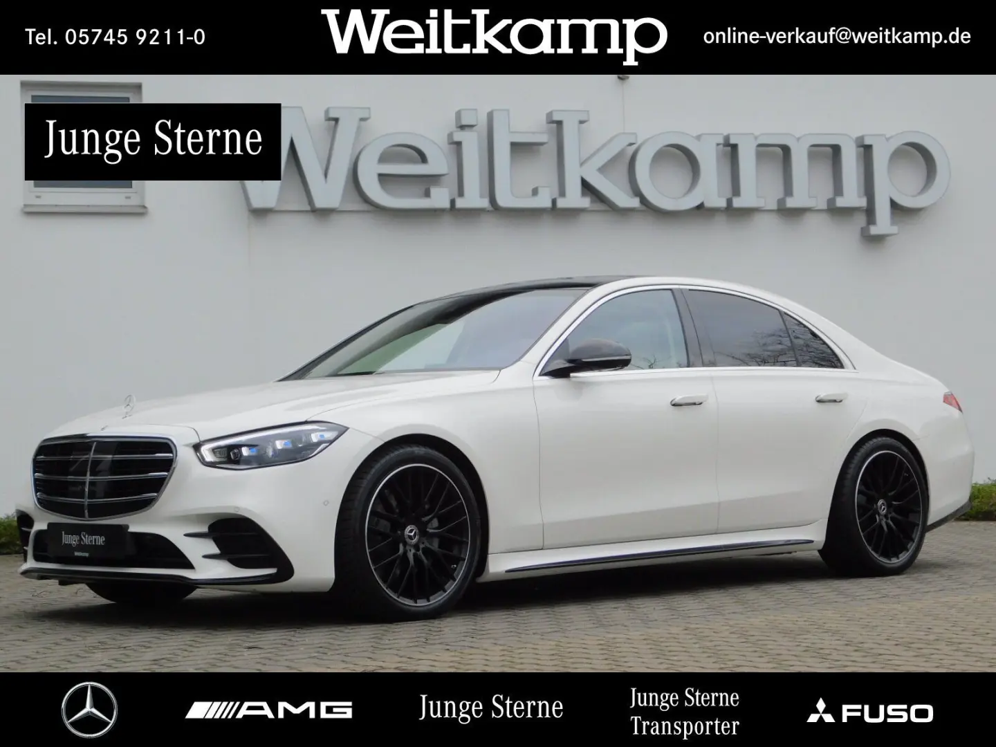 S 580 4M AMG+Exkl.+Massage+Head-Up+Pano+Standh.