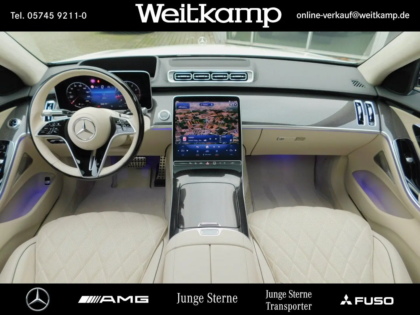 S 580 4M AMG+Exkl.+Massage+Head-Up+Pano+Standh.