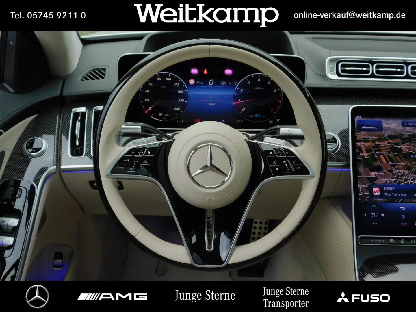 S 580 4M AMG+Exkl.+Massage+Head-Up+Pano+Standh.