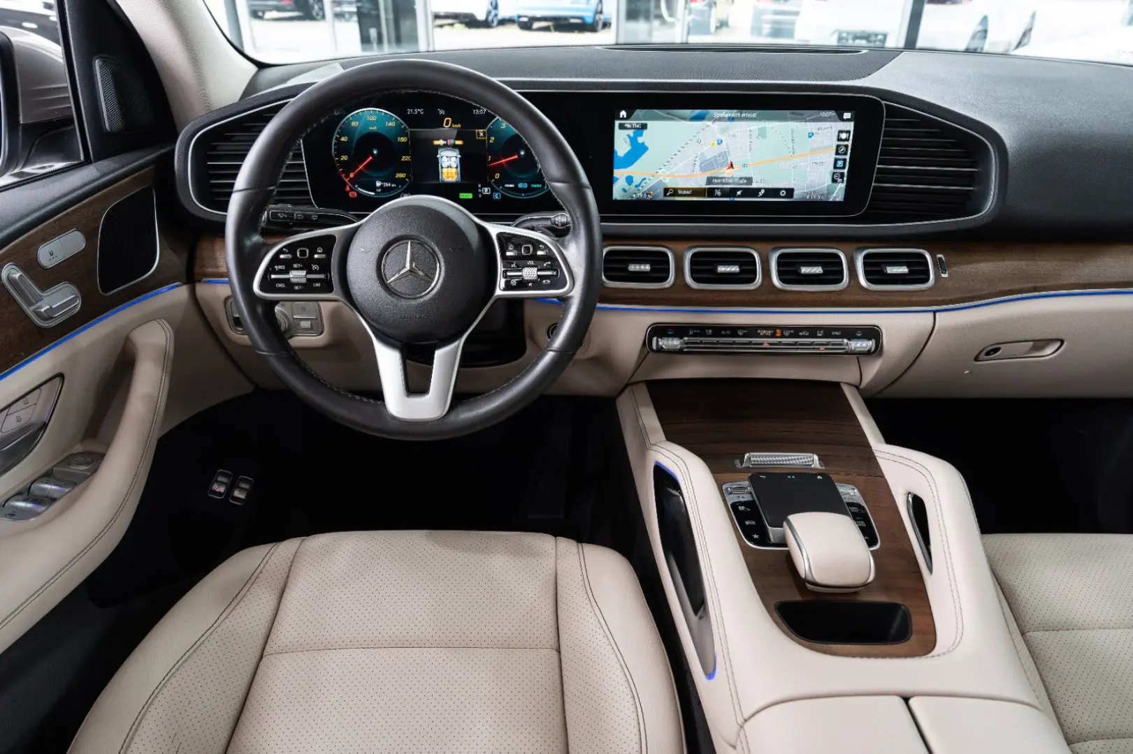 GLE 450 4Matic*1.HAND*MULTIBEAM*WALNUSSHOLZ*AHK*