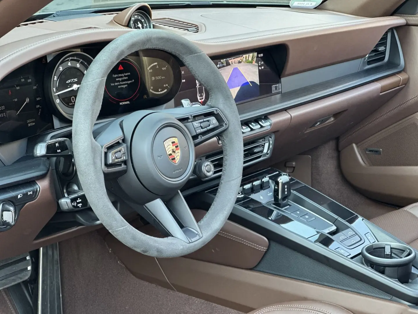 992  911 Cabrio 4 GTS Cabrio A.GRÜN/TRÜFFELBRAUN