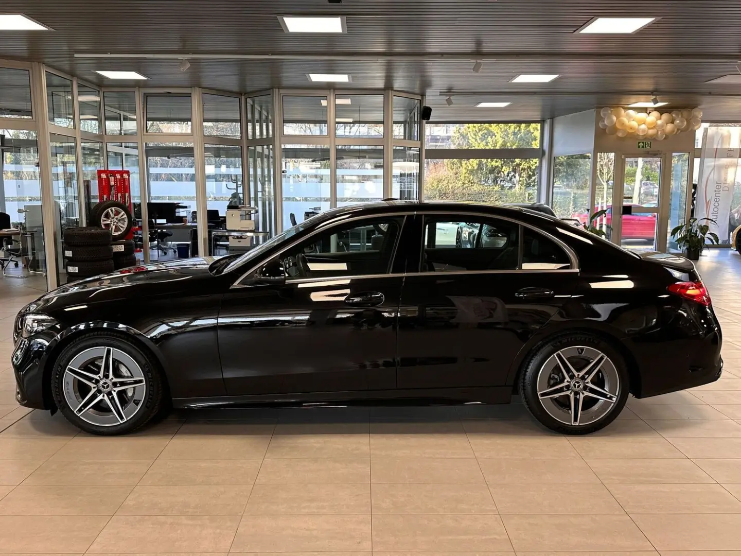 C 200 4Matic LED Leder AMG Line Powerdome 18