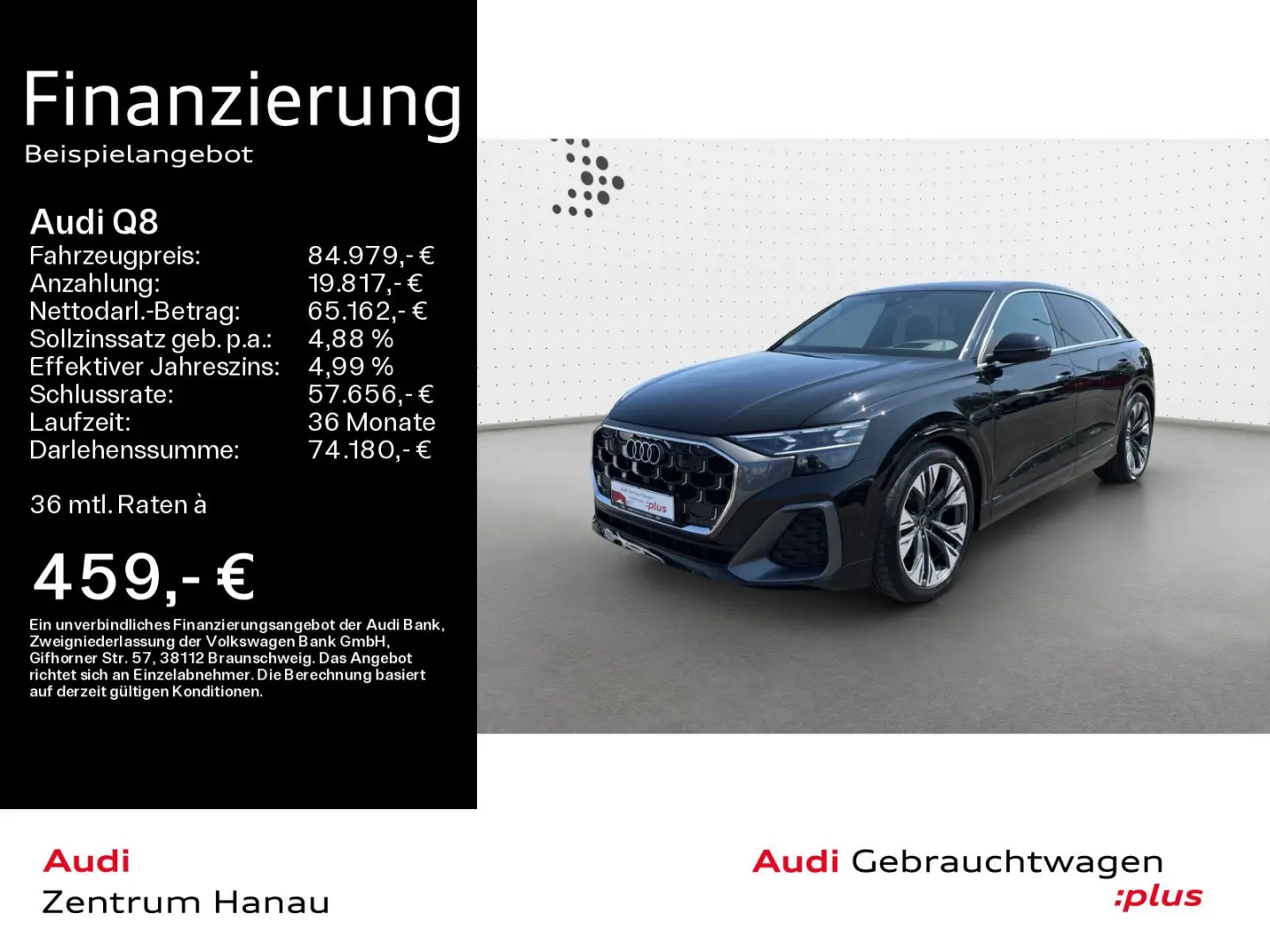 Q8 50 TDI QUATTRO S LINE EXTERIEUR *PANO*AHK*