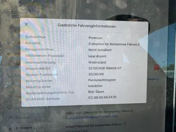 Model 3 Long Range AWD 75kWh Netto € 18.450.-