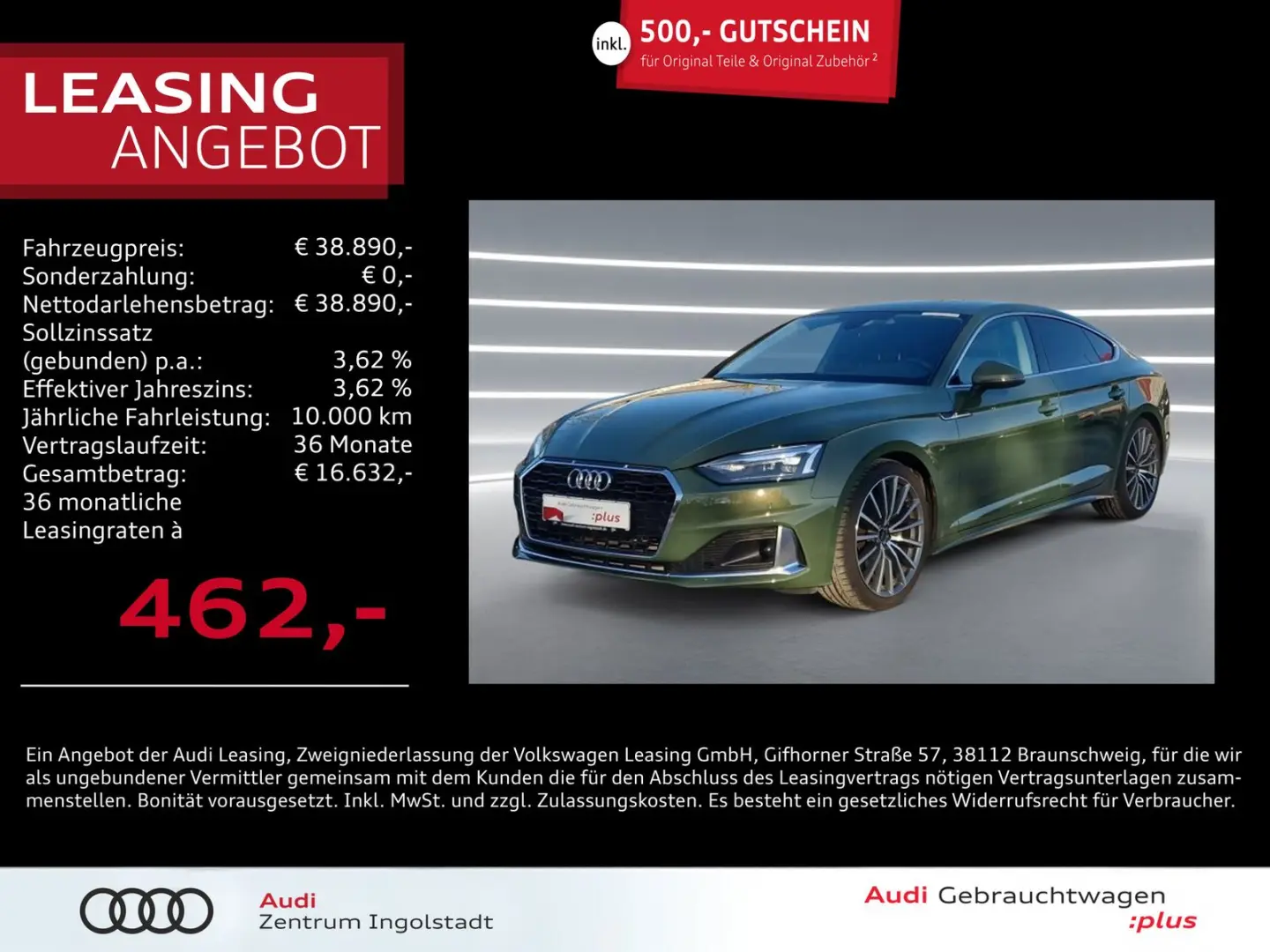 A5 Sportback 40 TFSI NAVI AHK 19