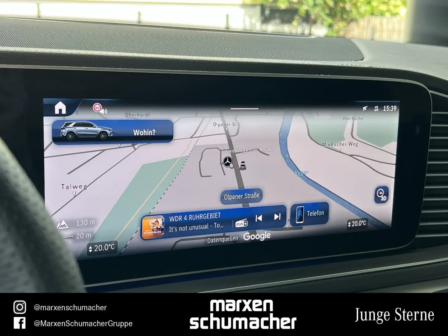 GLE 400 e 4M AMG AdvPlus Night+AHK+Burm+360°+HuD
