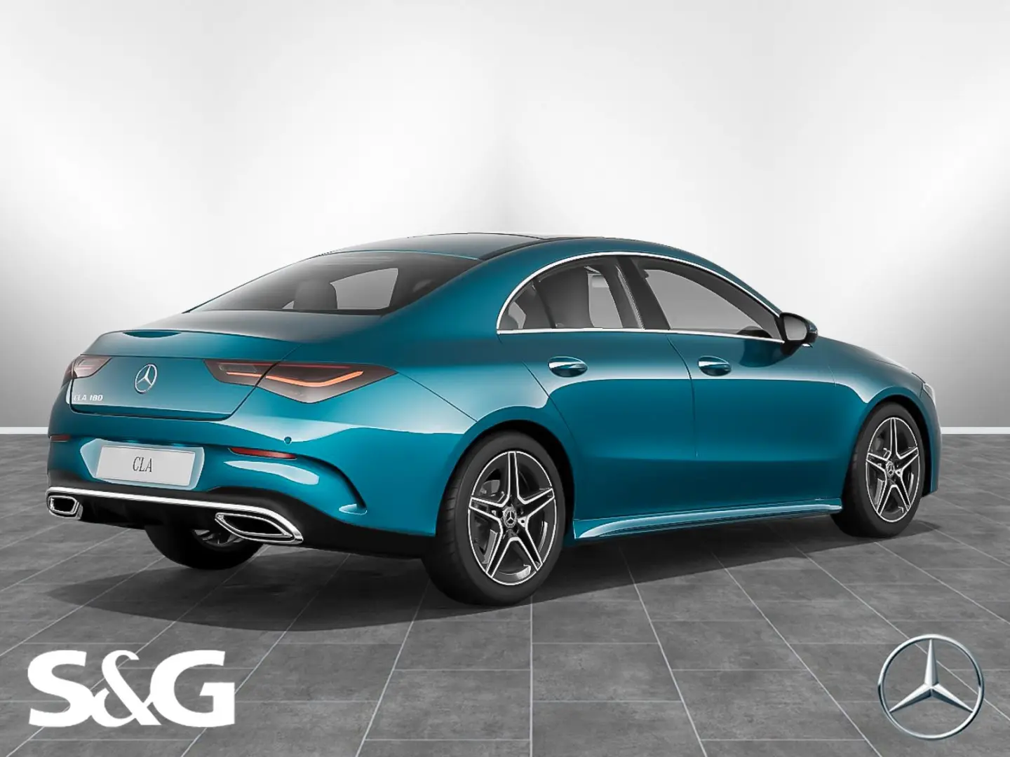 CLA 180 Coupé AMG MBUX+360°+Pano+LED+Fahrass+19