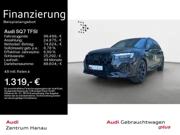 SQ7 TFSI NAVI HUD LEDER AHK 7-SITZER PANO OPTIK-