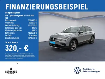 Tiguan Elegance 2.0 TSI DSG 4M ACC AHK KAMERA