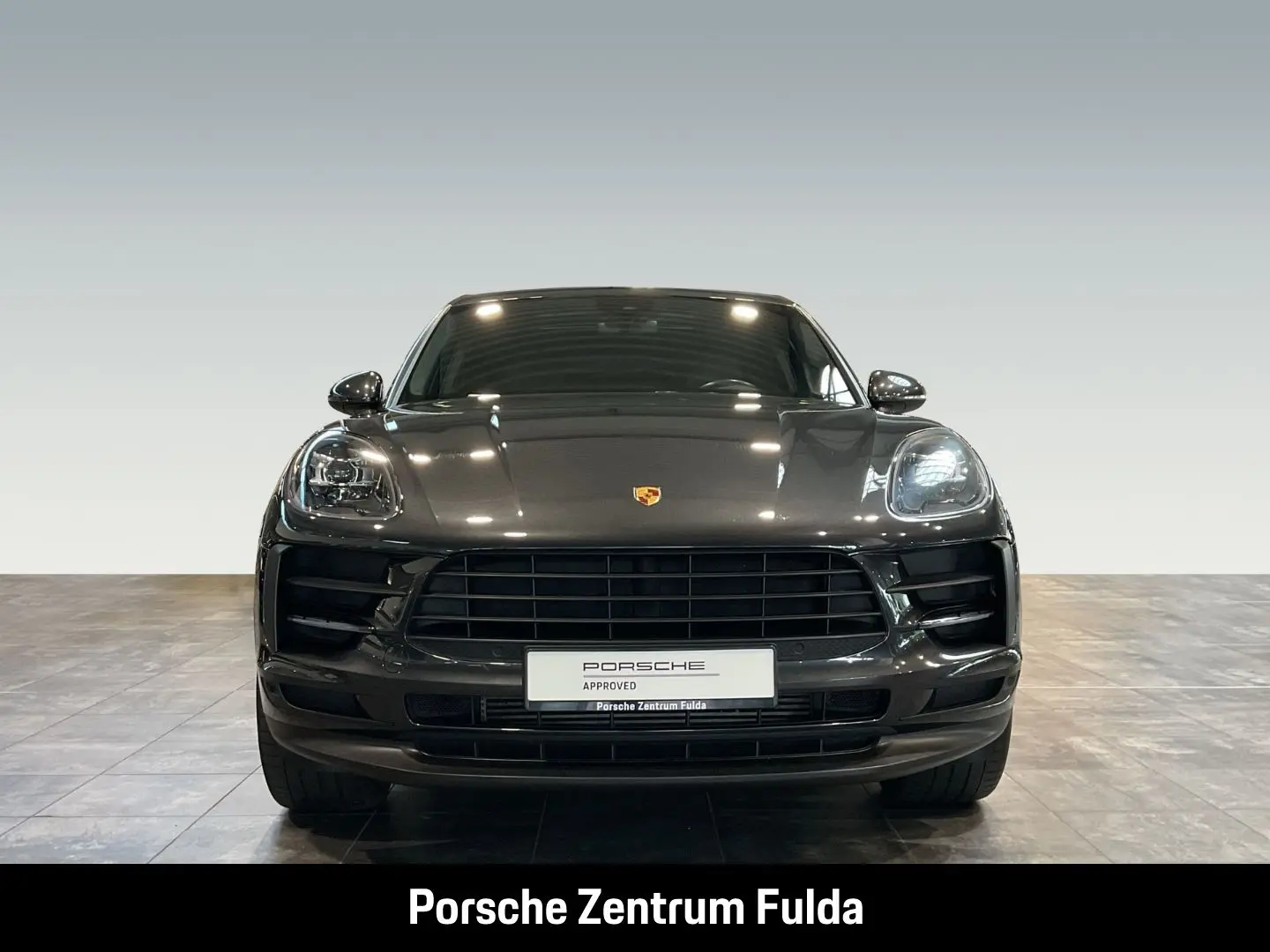 Macan Panoramadach Rückfahrkamera Vulkangrau LED