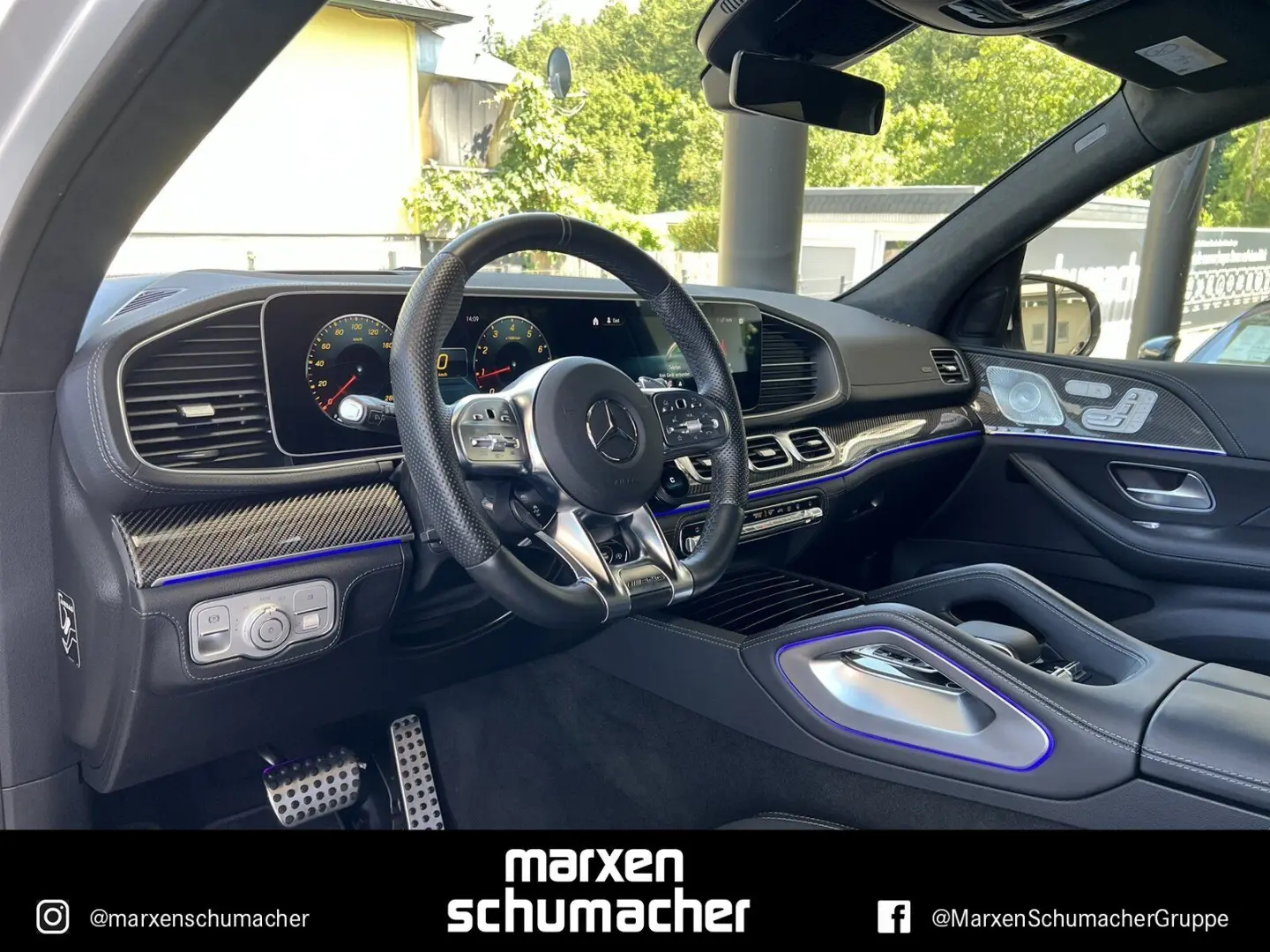 AMG GLE 53 4M+ Pano+Standh+AHK+360°+Burm+Carbon