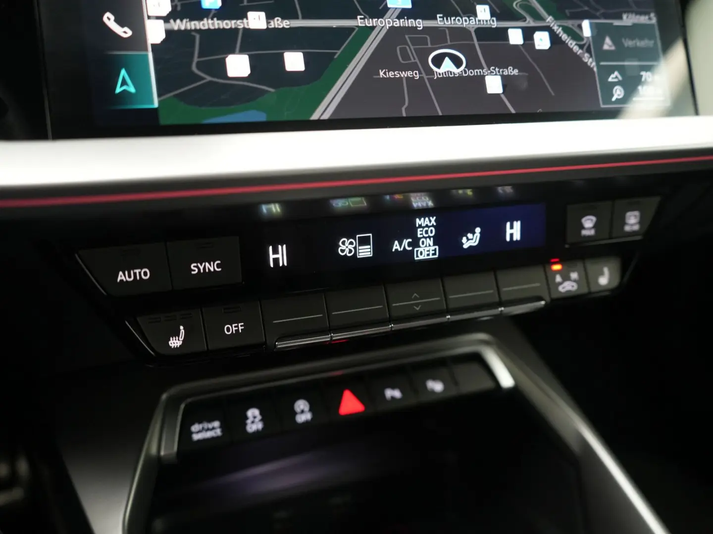 RS3 Sportback quattro RAUTE MATRIX APP PDC