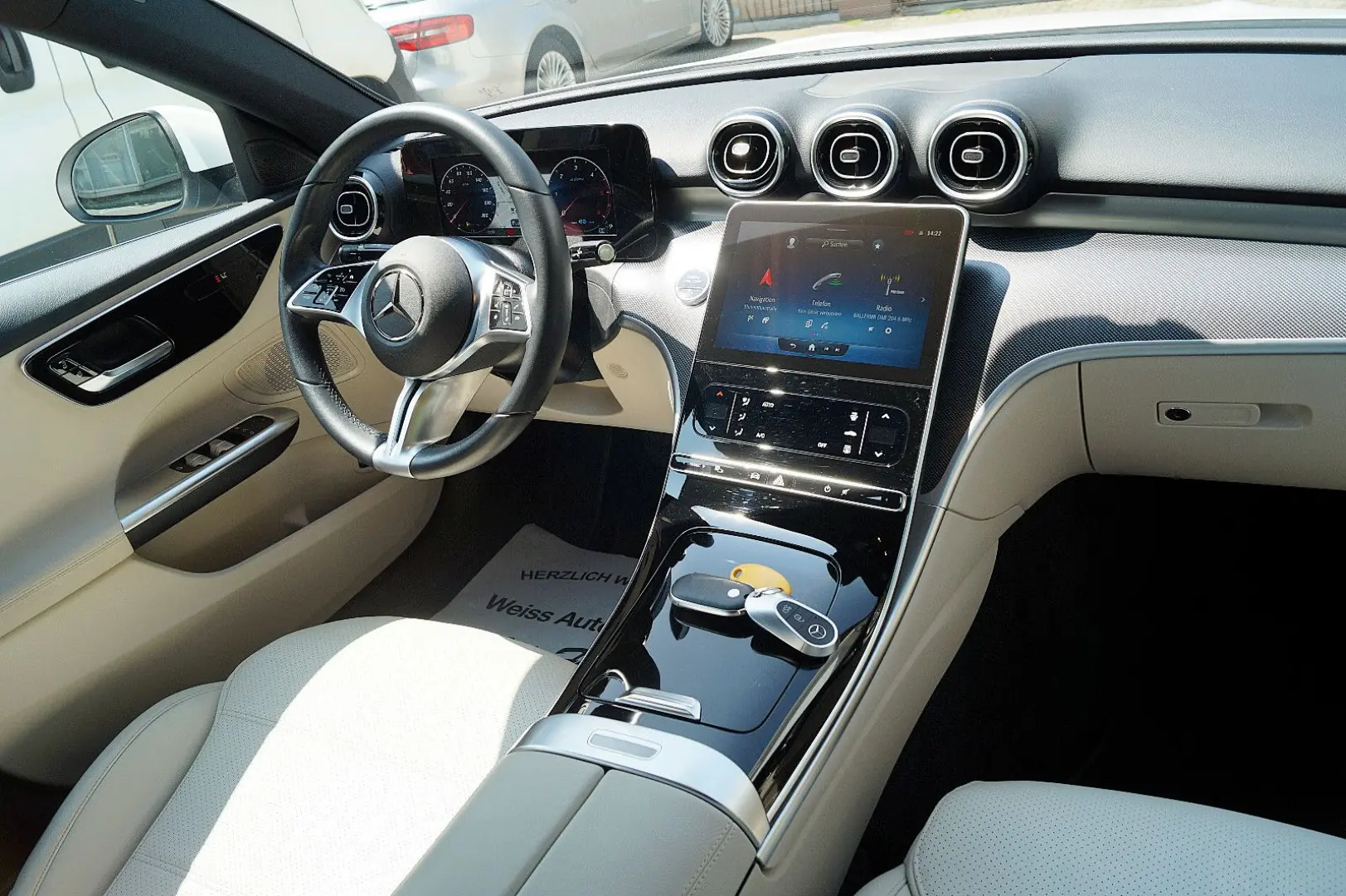 C 200 d Avantgarde*9G-TR*LED*KAMERA*LEDER/BEIGE*