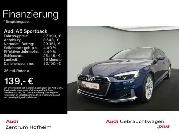 AUDI A5 Sportback 40 TFSI qu S line S tro LEASING