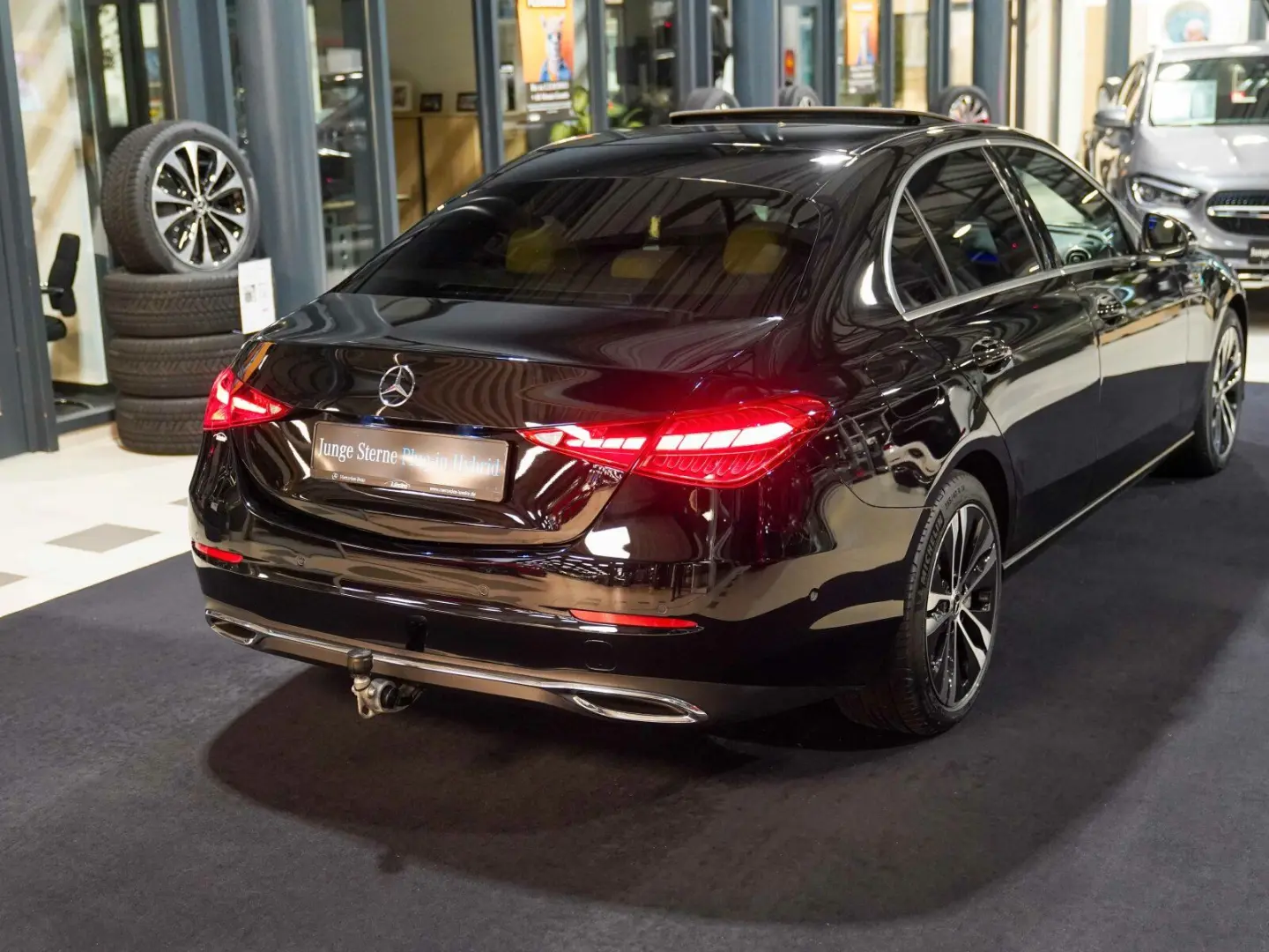 C 300 de 4M AVANTGARDE macchiato Schiebedach AHK