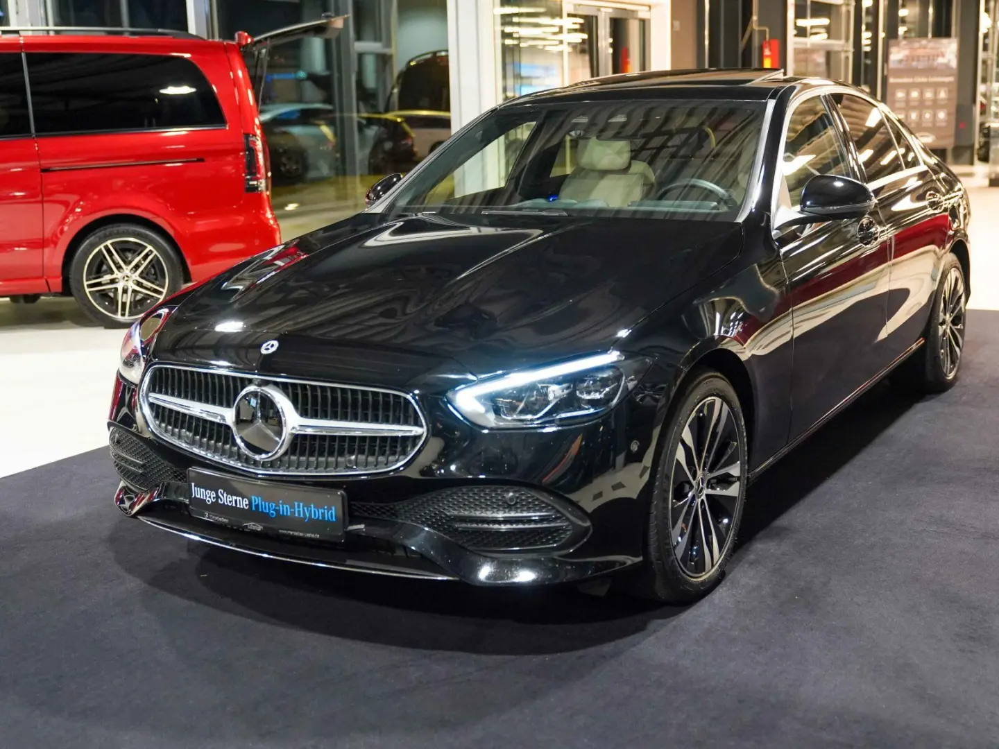 C 300 de 4M AVANTGARDE macchiato Schiebedach AHK