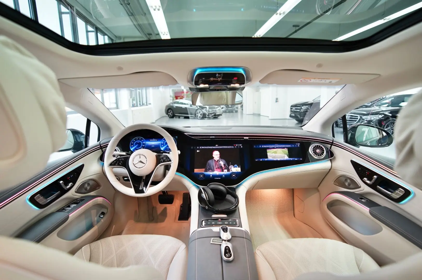 EQS 580 4Matic AMG & PREMIUM PLUS-Leder NAPPA