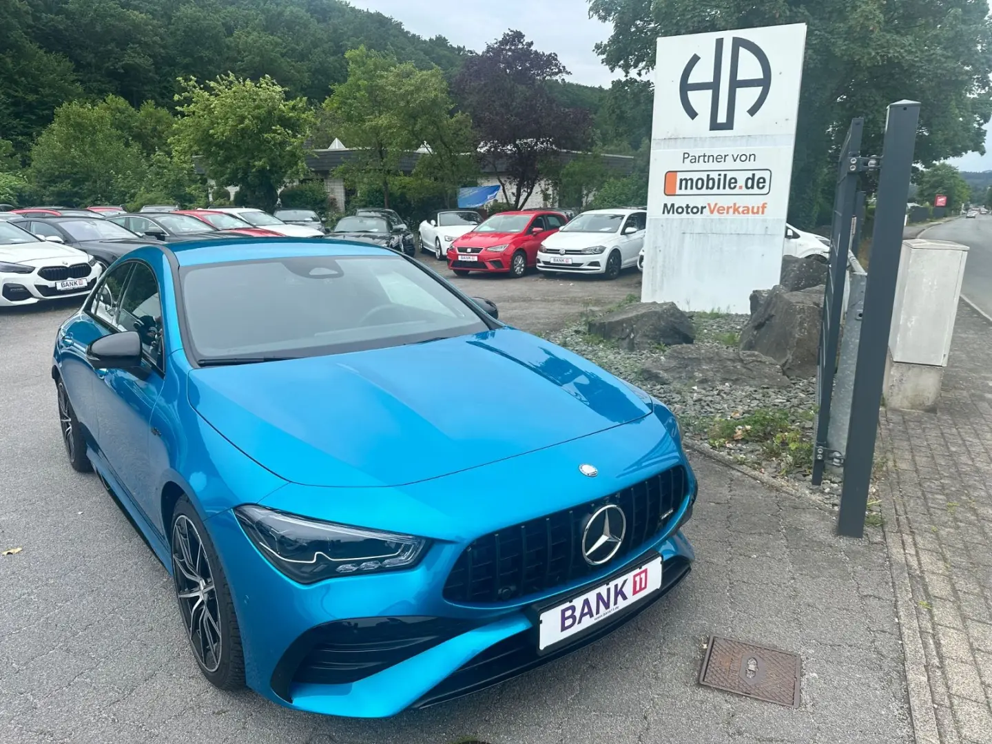 CLA 35 AMG 4Matic*1.HD*AERO*7TKM*HYPERBLAU*360°