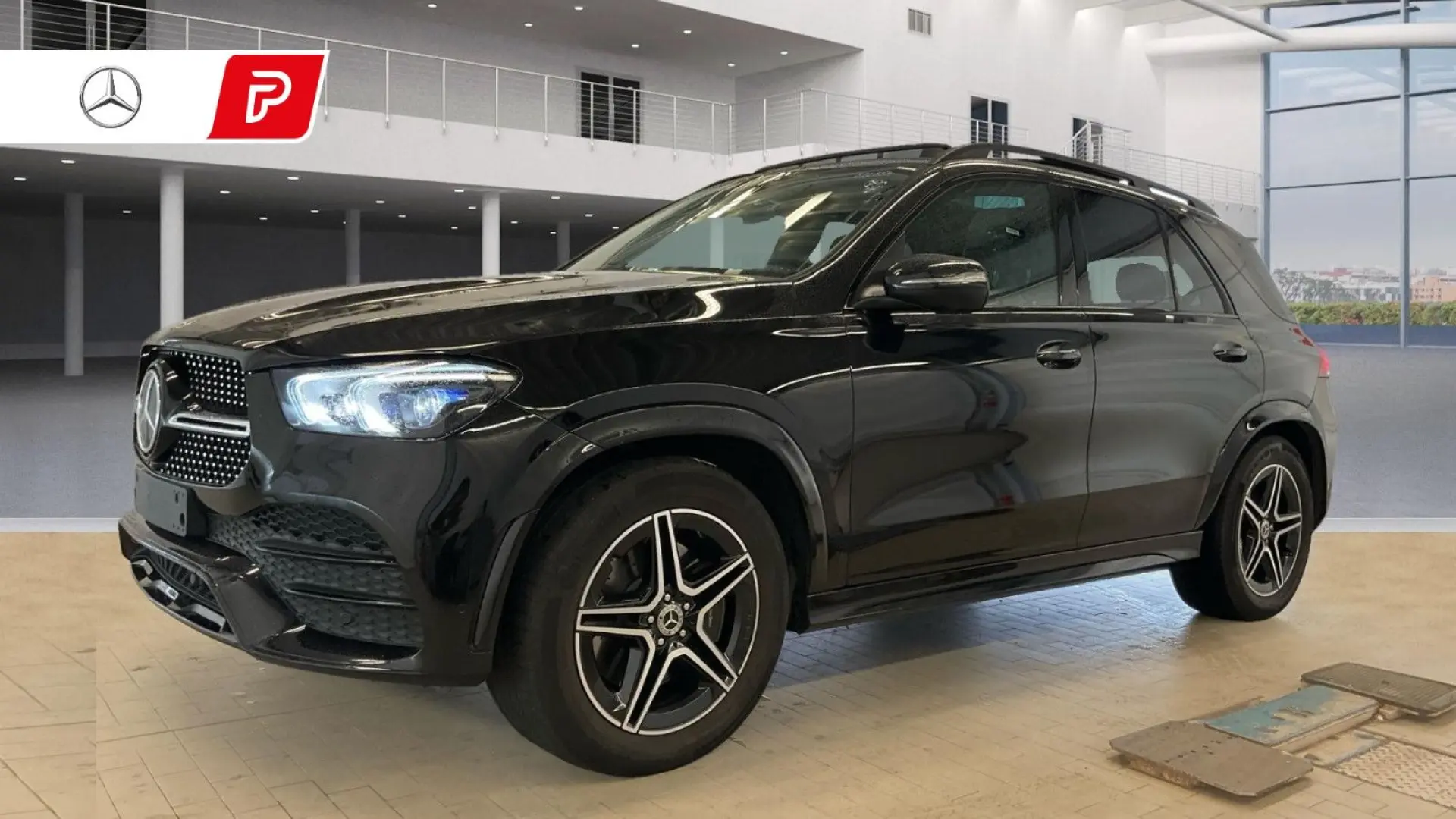 GLE 350 d+AMG+NIGHT+AHK+BURMESTER+360+PANO+MULTI