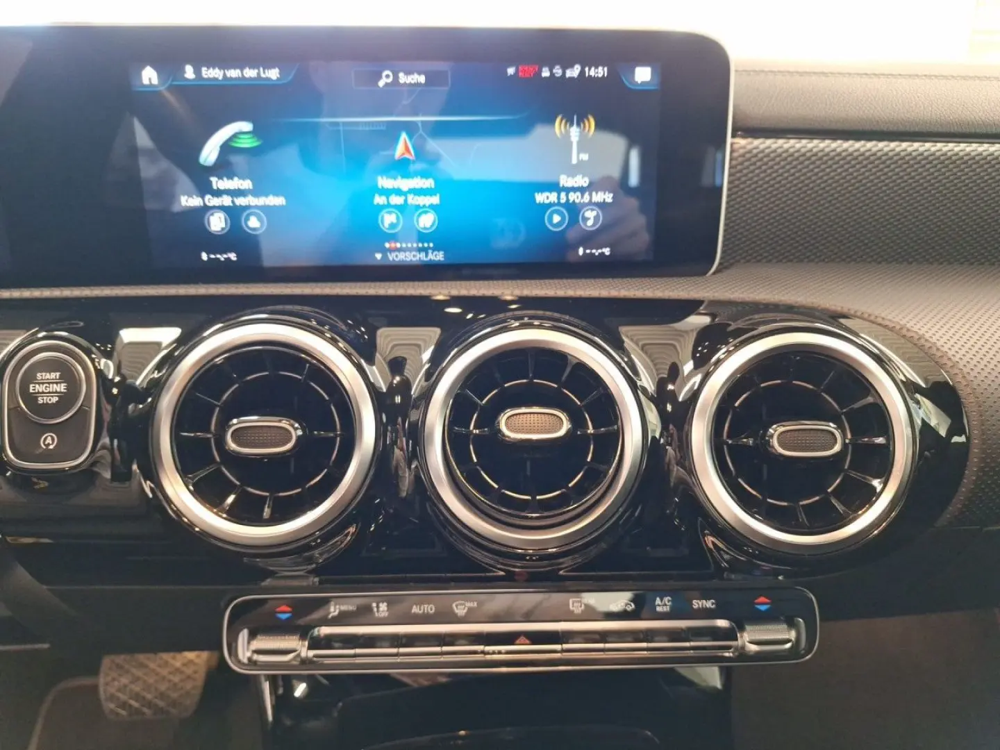CLA 200d Progressive RFK PDC Temp. Navi KomfSz