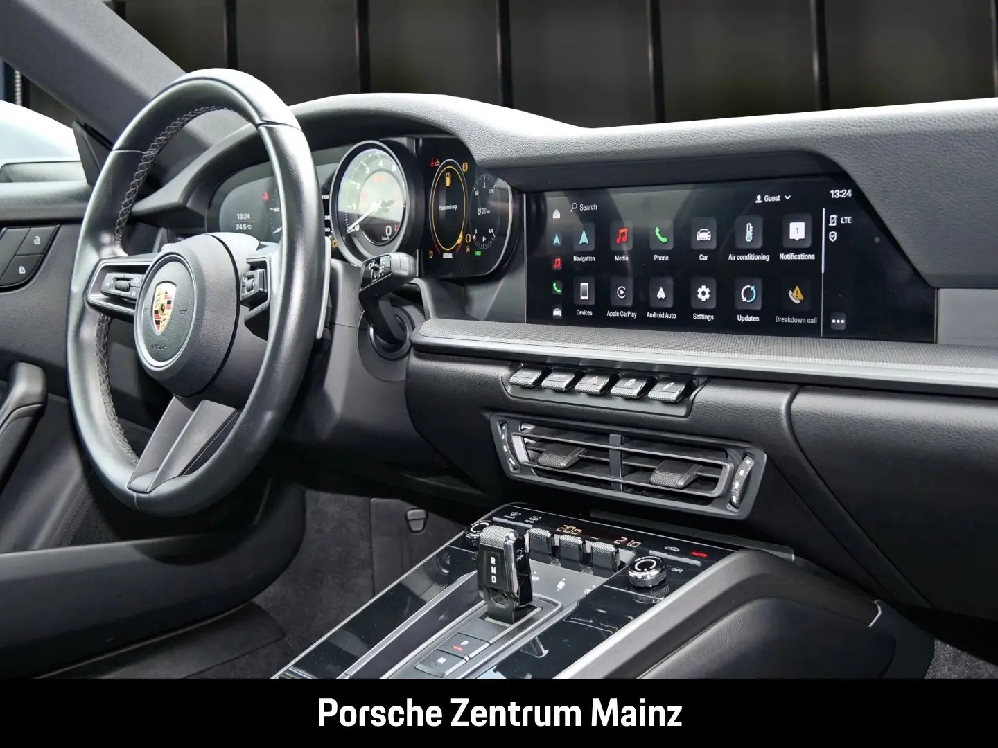 992 911 Carrera Spo.Aga,90lTank,Hubdach glas,Rüc