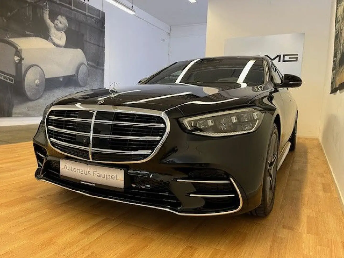 S 580e lang long AMG-Line Sound Pano Chauffeur