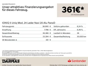 IONIQ 5 Uniq Mod. 24 Leder Navi 20 Alu PanoD