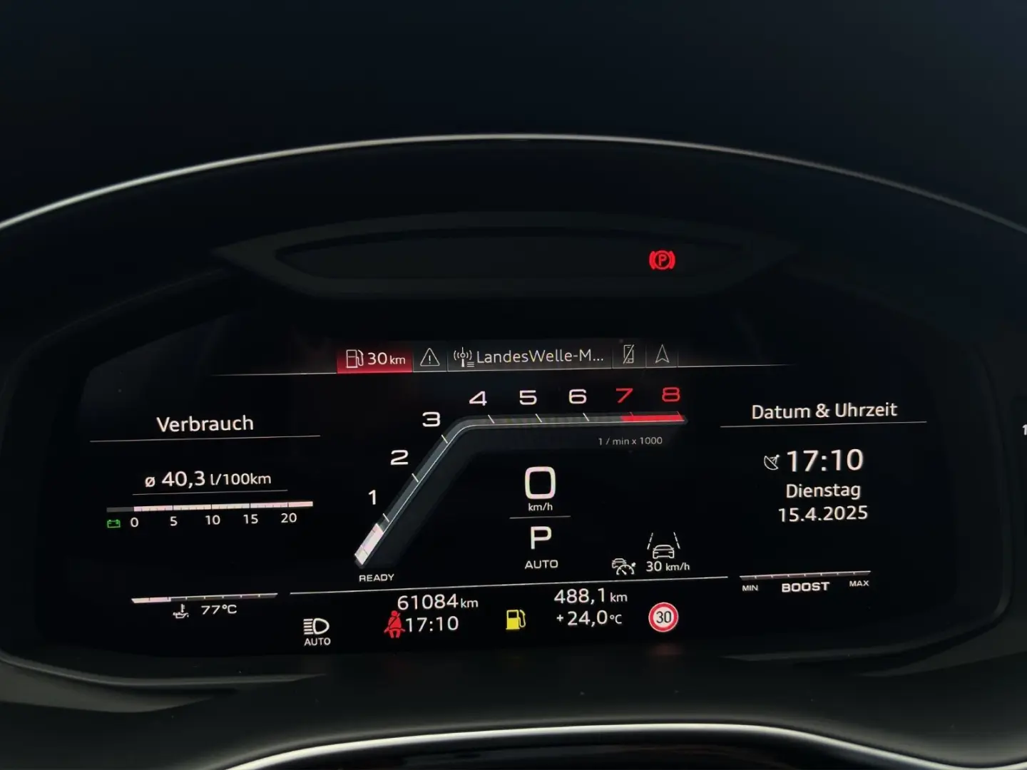 SQ8 4.0 TFSI quattro tiptronic Matrix Panoramada