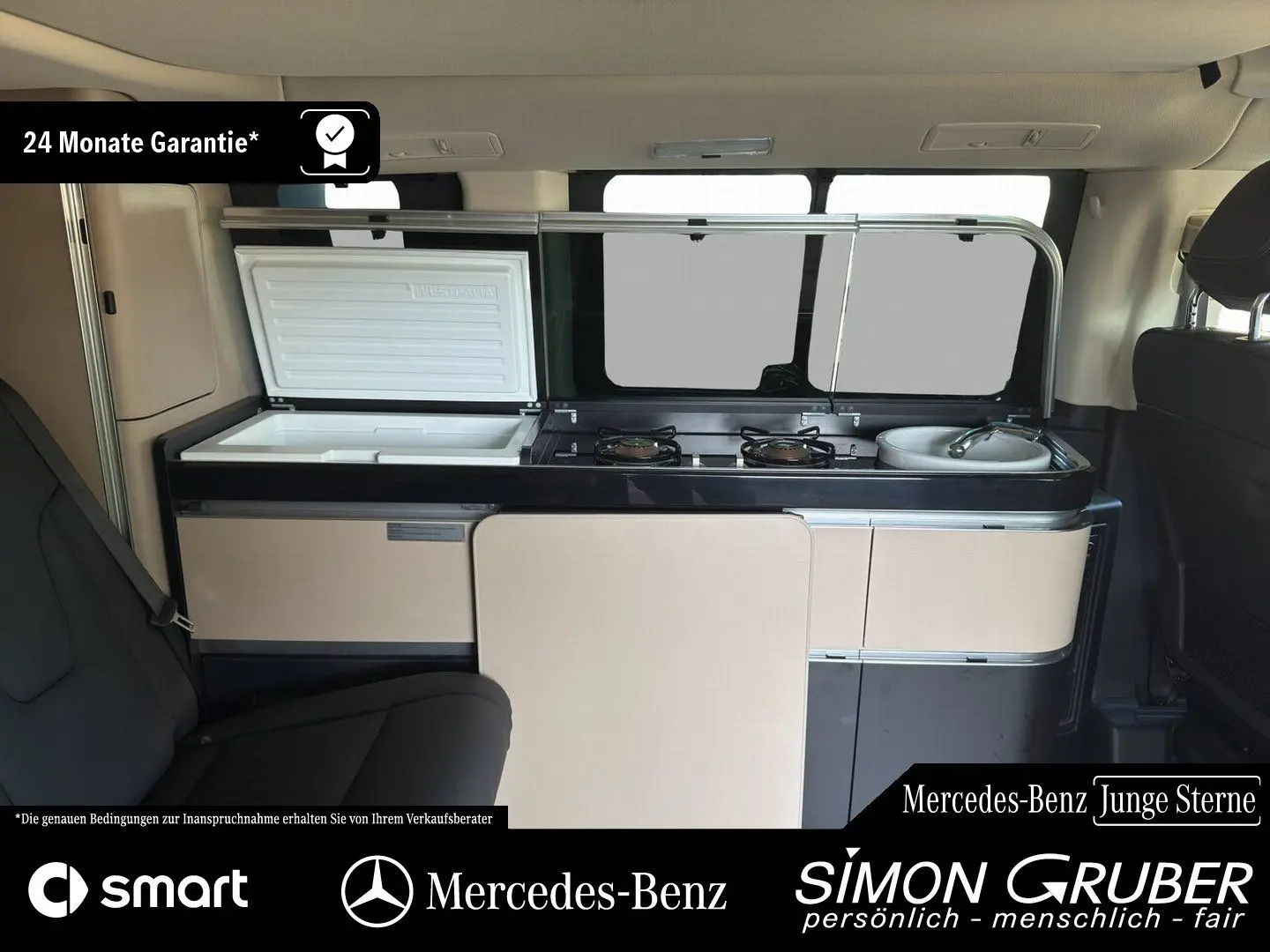 V 300 d 4M Marco Polo Küche Glasdach Standhzg
