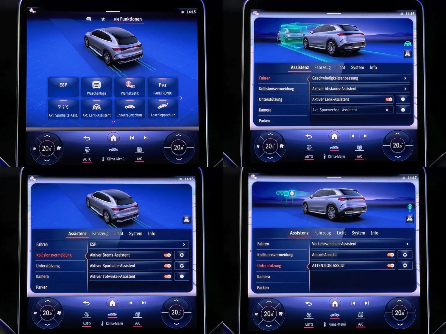 EQE 300 SUV Electric Art Premium 4xSHZ 360° Pano