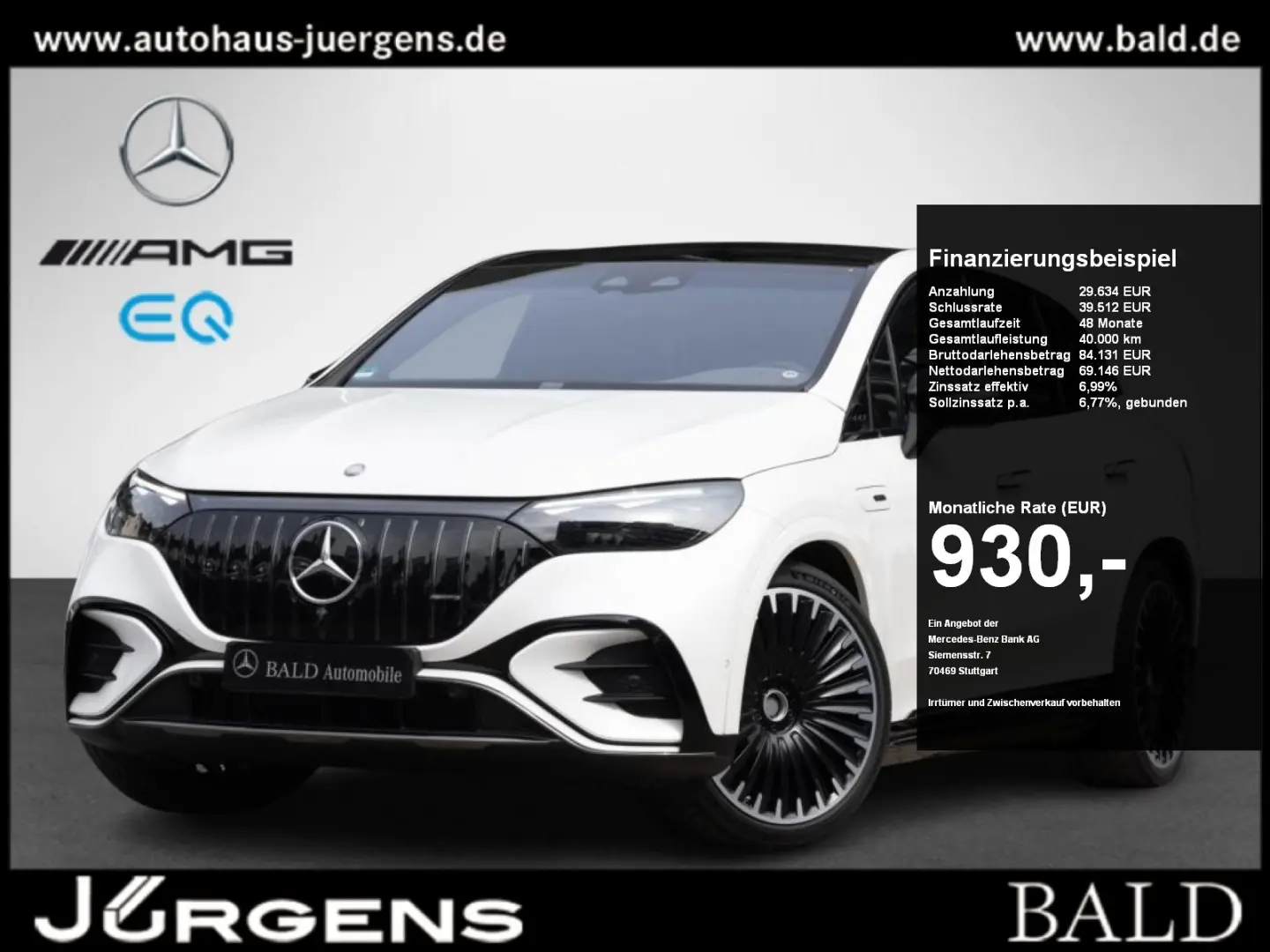 EQE 53 AMG SUV 4M+ Hyperscreen/Digital/Pano/22''