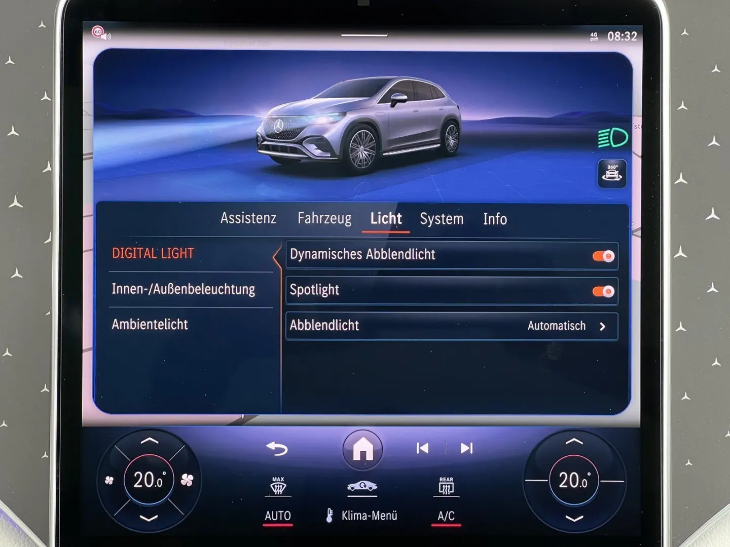 EQE 350+ SUV Electric Art Premium+HA Lenkung+360