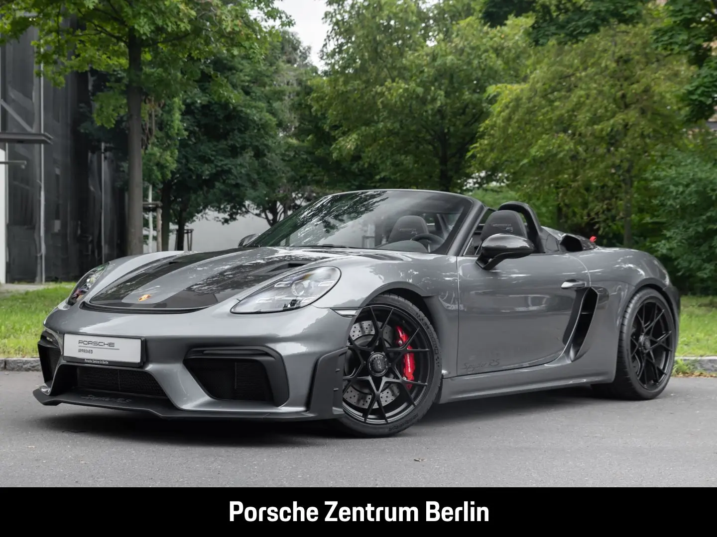 718 Spyder RS Liftsystem-VA Weissach-Paket Sport