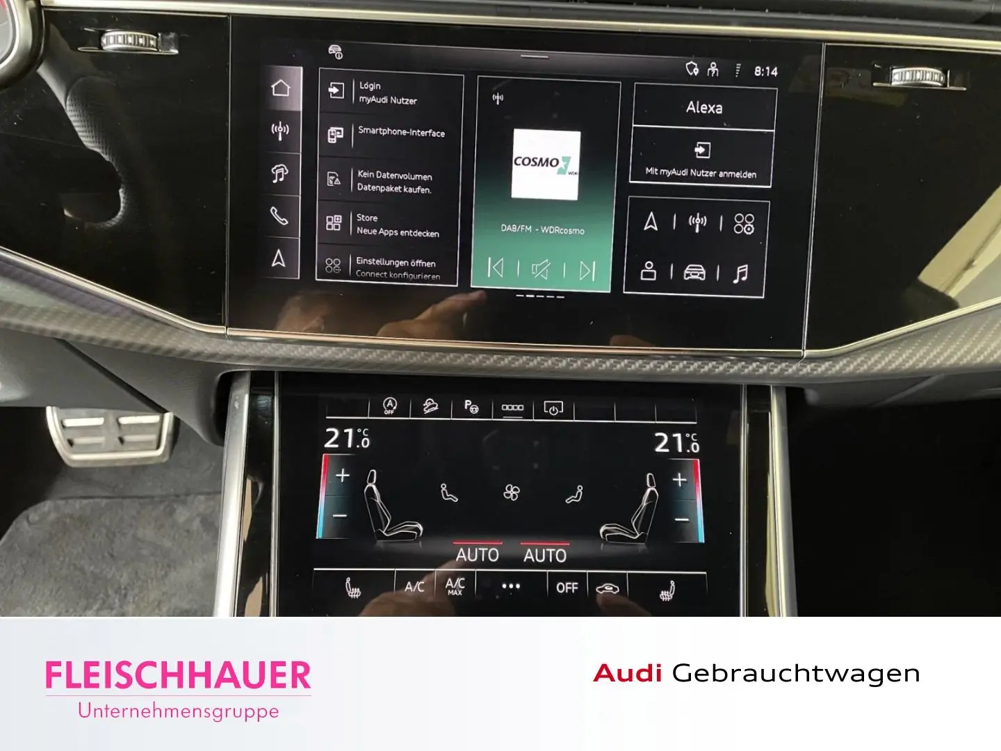 Q8 55 TFSI quattro SUV S-line Sportpaket Luftfed