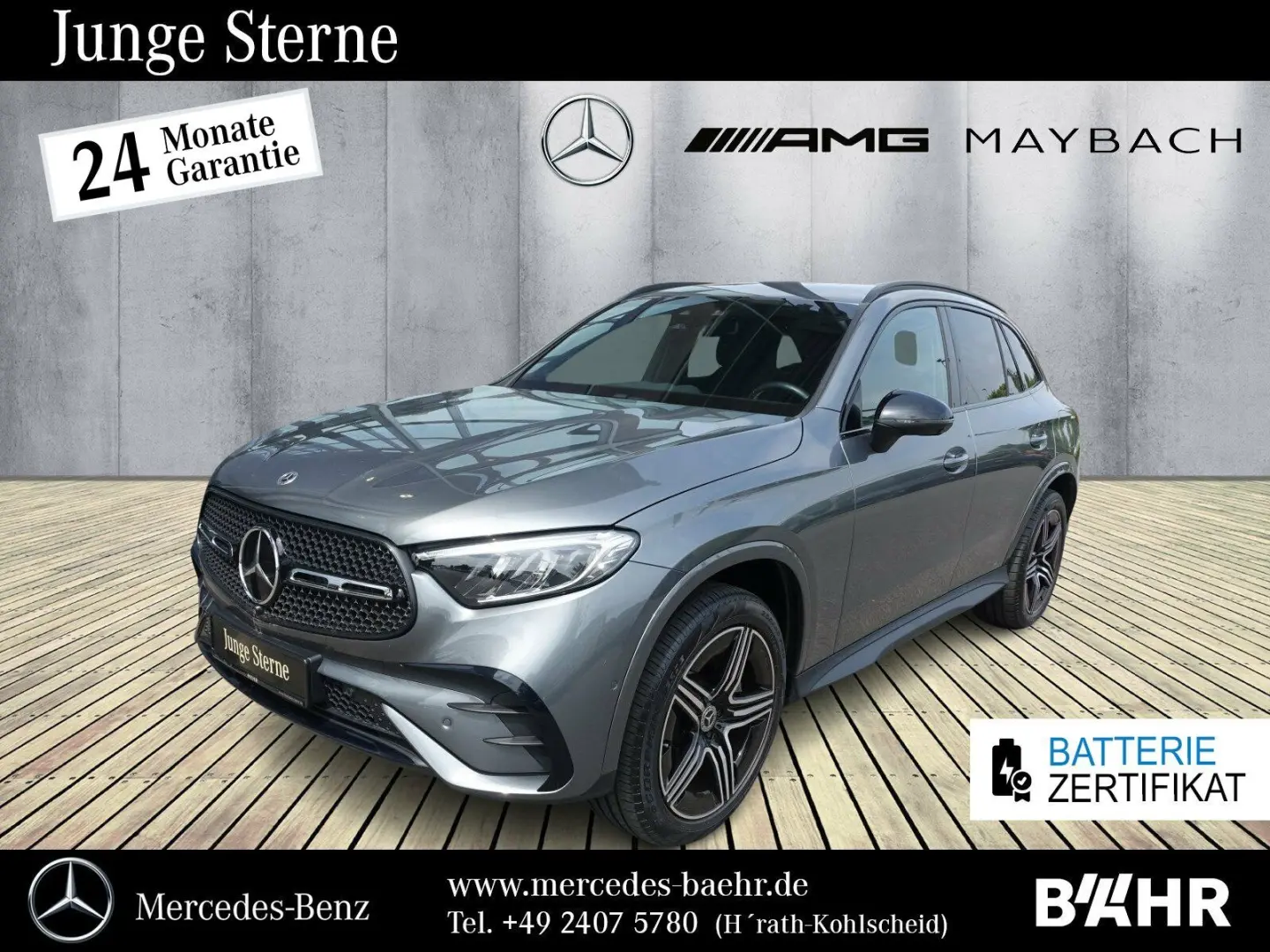 GLC 300 e 4M AMG+Night/MBUX/AHK/360°/Distronic