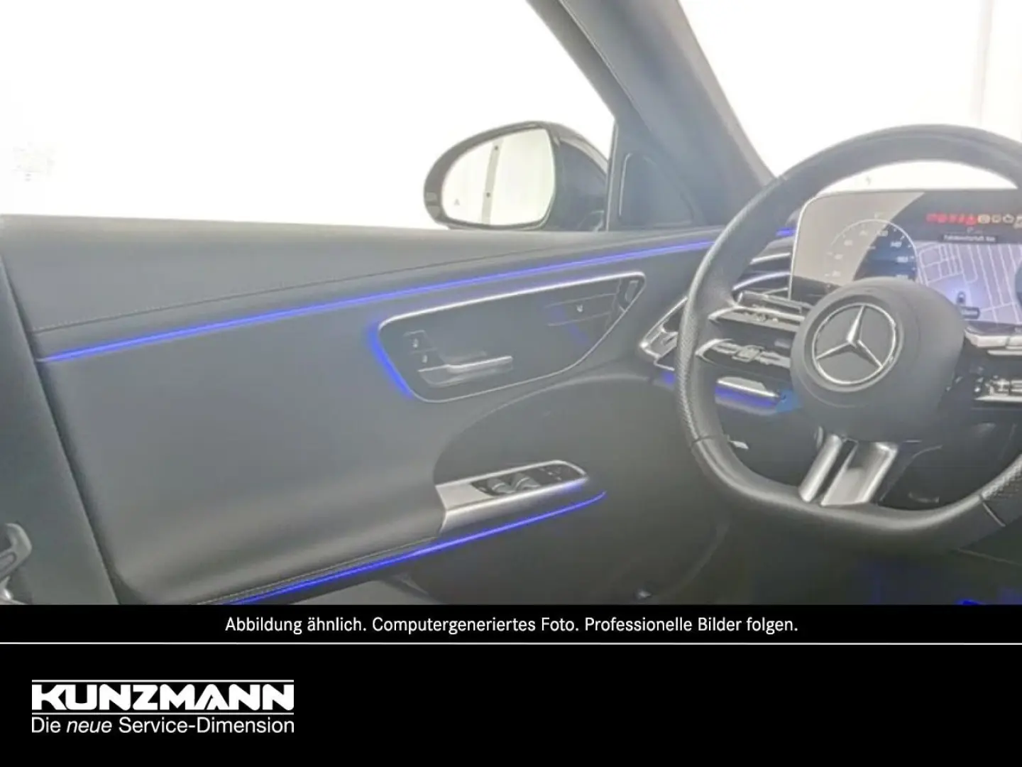 E 300 de AMG Night Superscreen Panorama Kamera