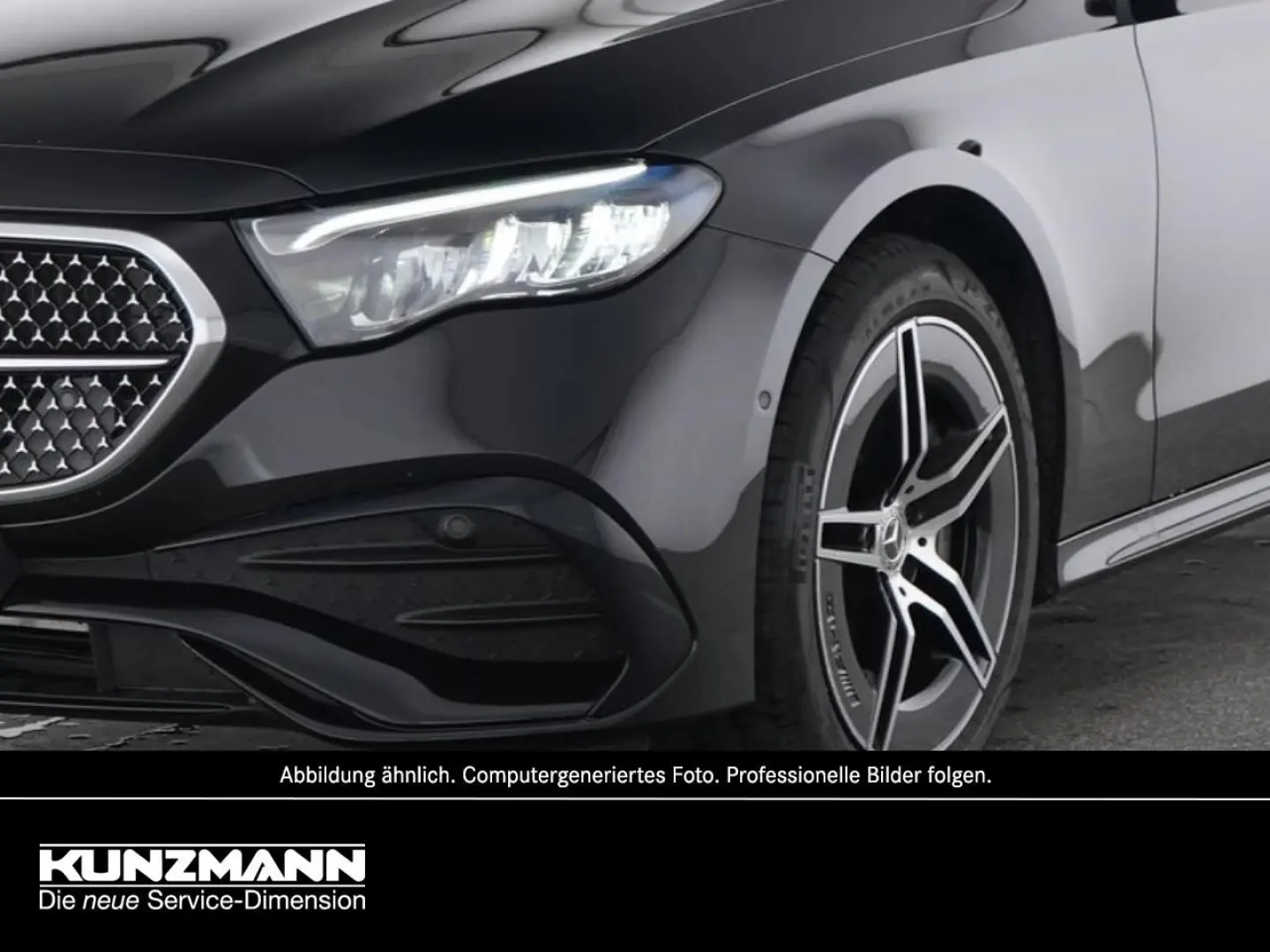 E 300 de AMG Night Superscreen Panorama Kamera