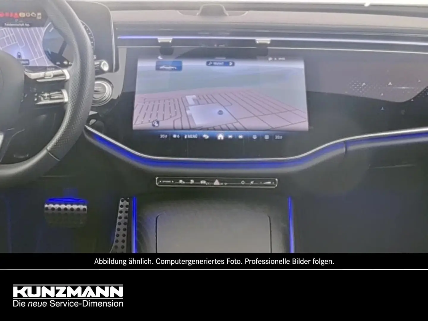 E 300 de AMG Night Superscreen Panorama Kamera