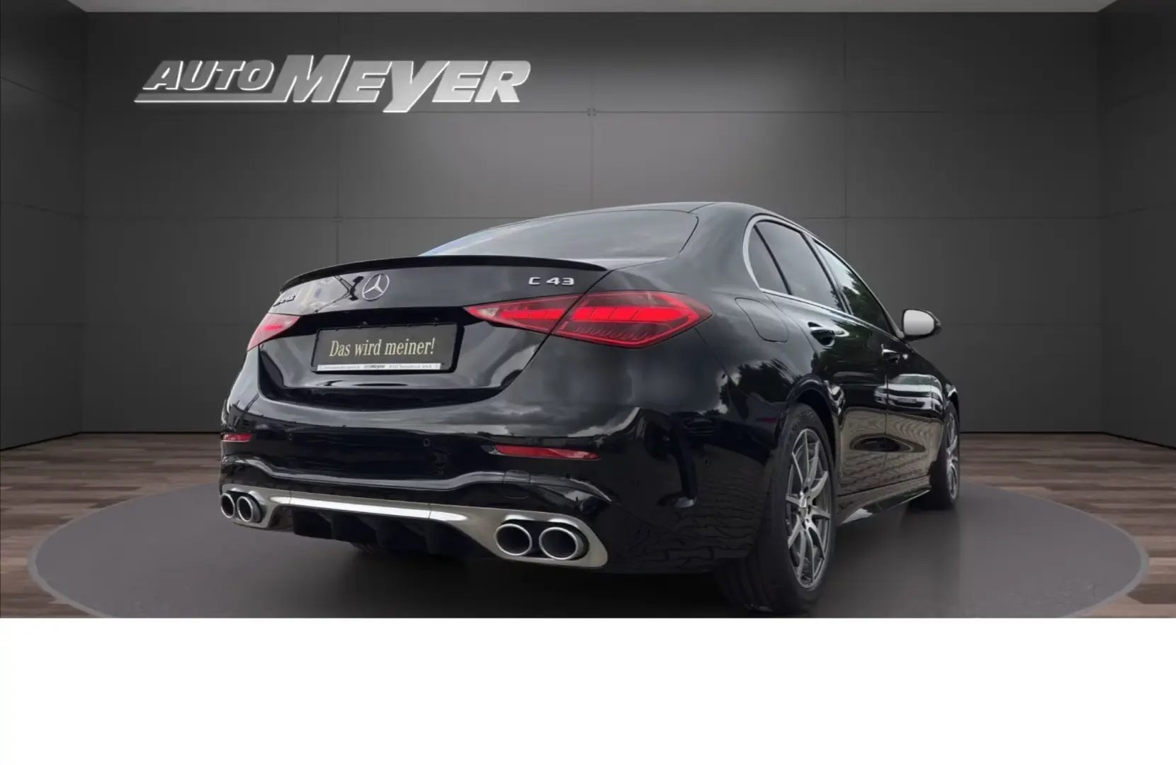 Mercedes-Benz C 43 AMG 4M+PANO+HUD+360°+BURMESTER