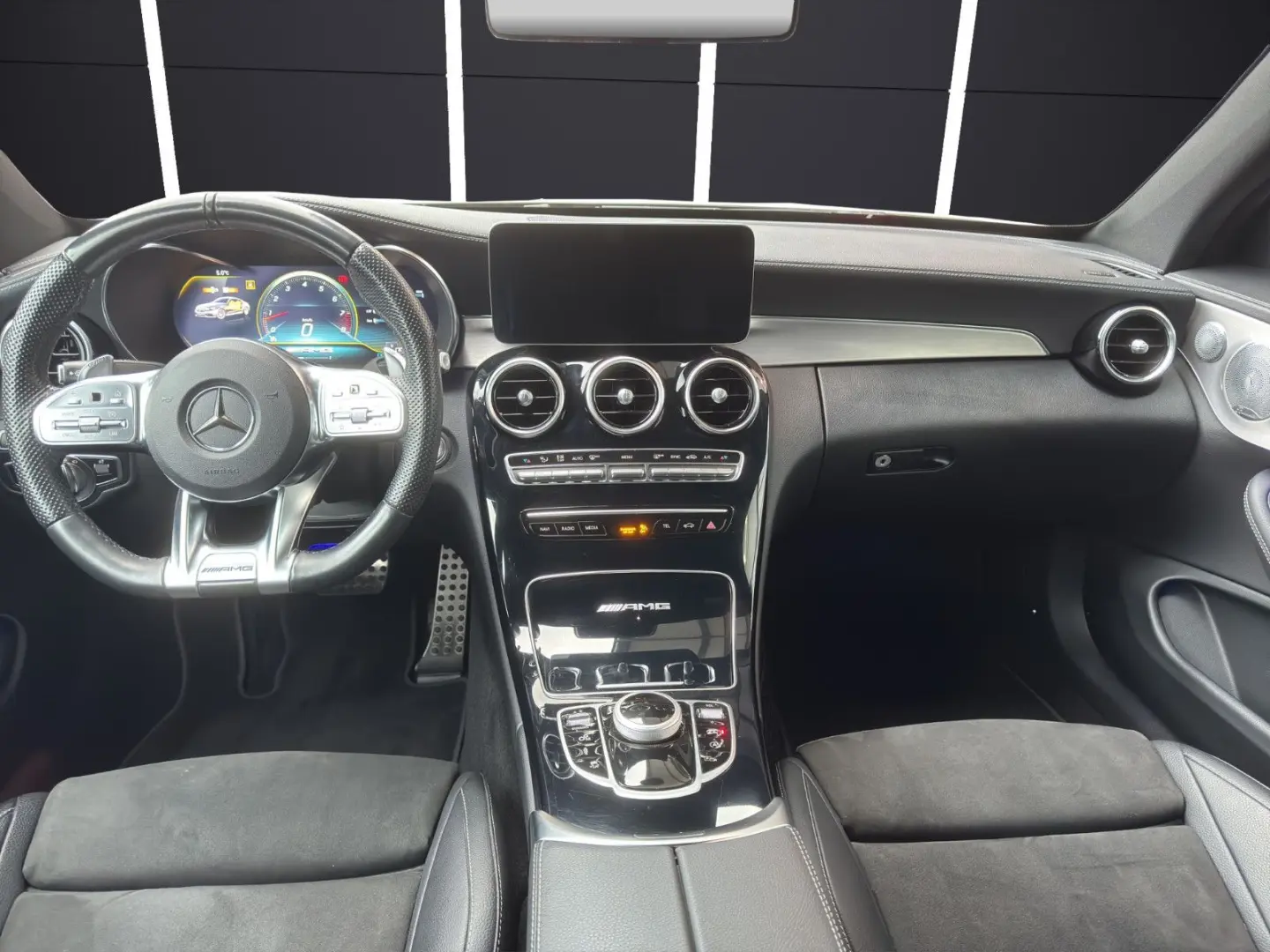 C 63 AMG*NIGHT PAKET*HUD*MULTIBEAM*BURMESTER*TOP