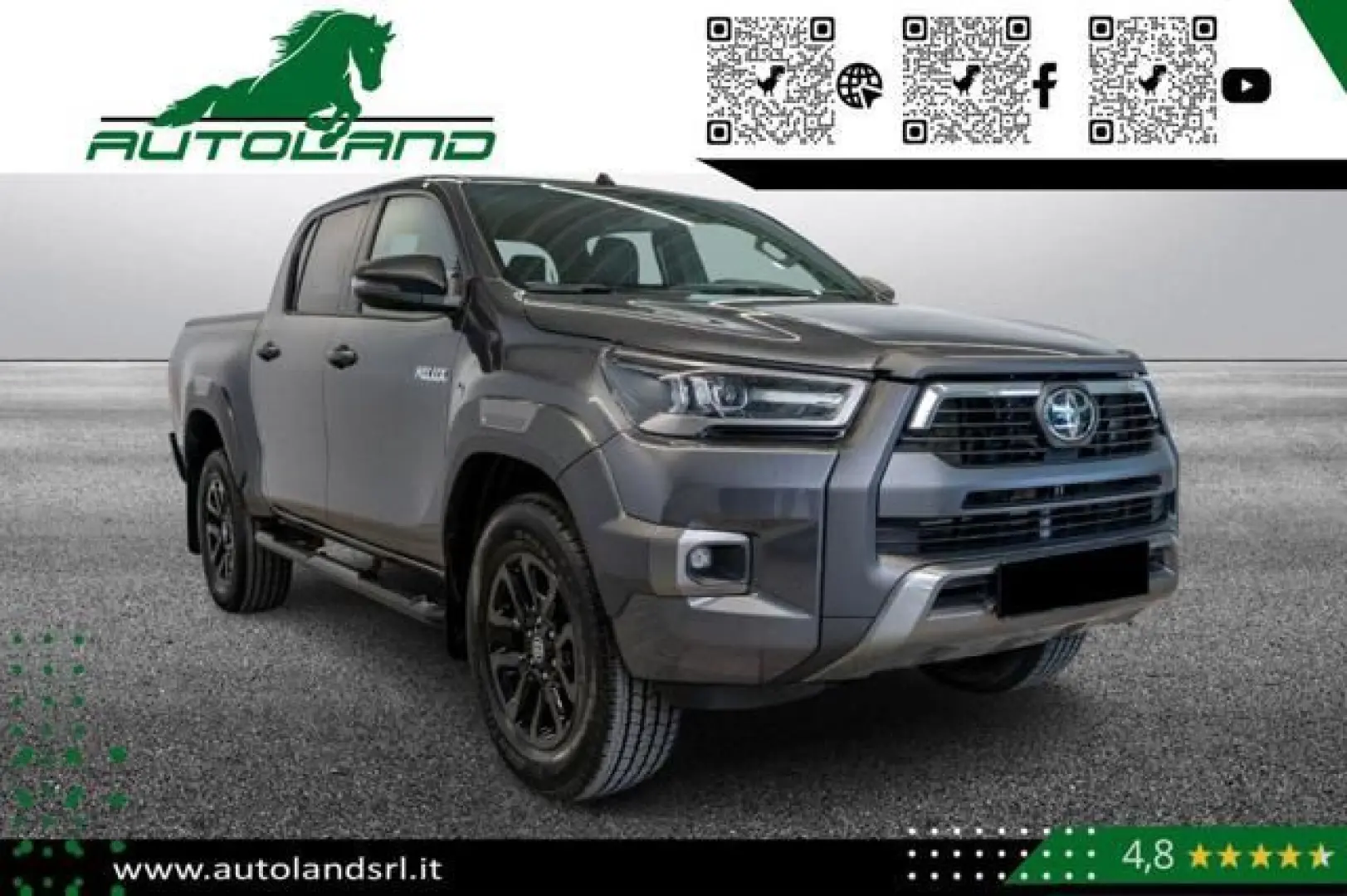 TOYOTA Hilux Invincible 2.8d A/T 4WD Double Cab 